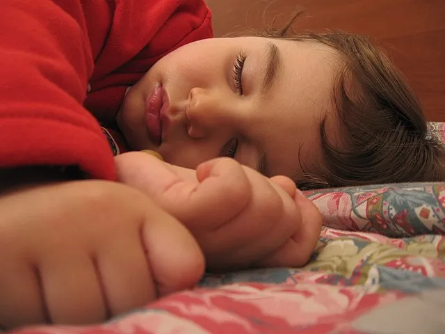 Infante durante el sueño
